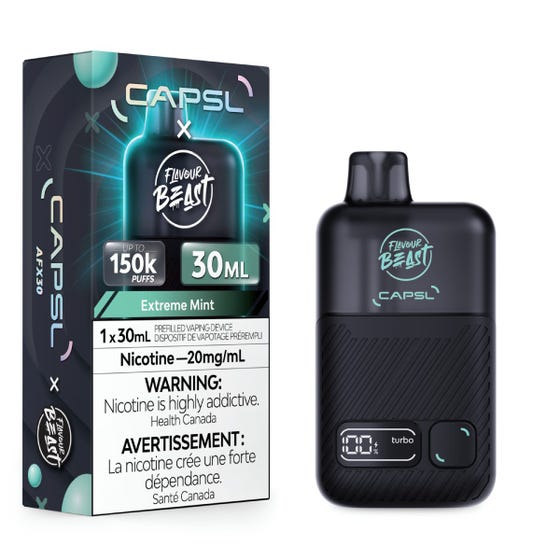 CAPSL x Flavour Beast AFX30 - Extreme Mint Iced