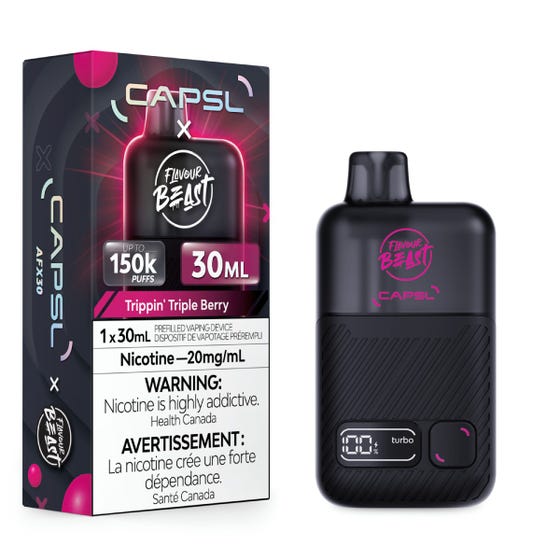 CAPSL x Flavour Beast AFX30 - Trippin' Triple Berry