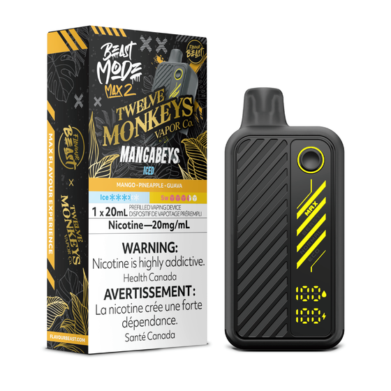 Flavour Beast Beast Mode Max 2 50K - Mangabeys Iced