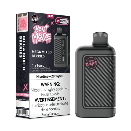Flavour Beast BEAST MODE 8K Mega Mixed Berries