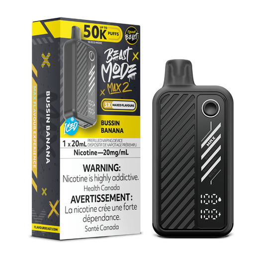 Flavour Beast Beast Mode Max 2 50K - Bussin Banana