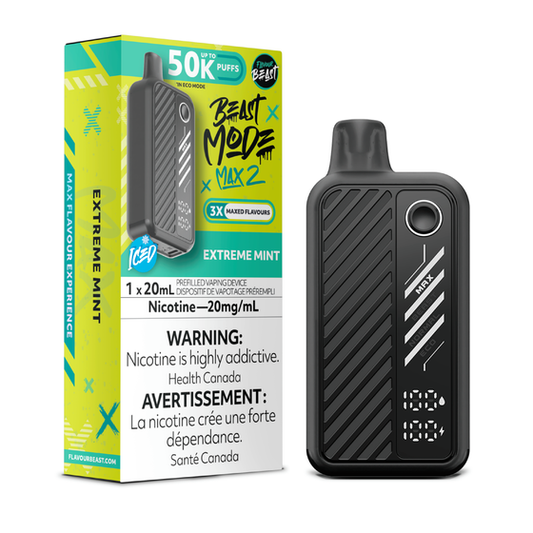 Flavour Beast Beast Mode Max 2 50K - Extreme Mint