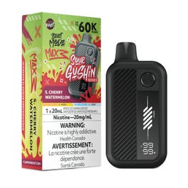 Flavour Beast Beast Mode Max 3 60K - Sour Gushin S. Cherry Watermelon