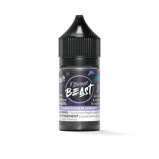 Flavour Beast Super Sour Blueberry Iced Salt