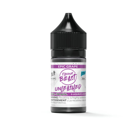 Flavour Beast Unleashed Epic Grape Iced Salt