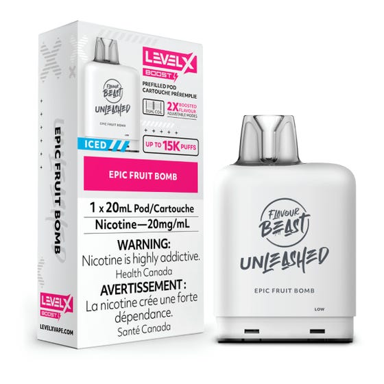 Level X Unleashed Boost 25K Pods - Epic Fruit Bomb