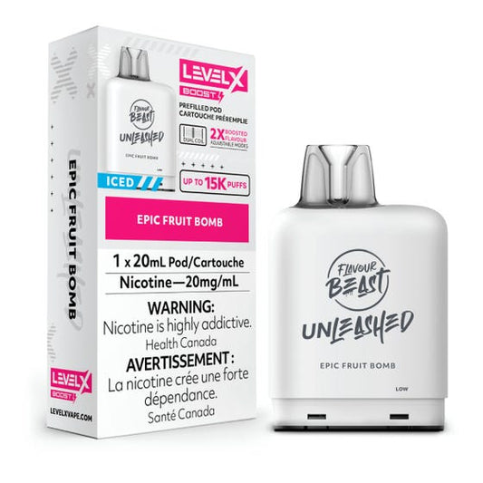 Level X Unleashed Boost 25K Pods - Epic Fruit Bomb