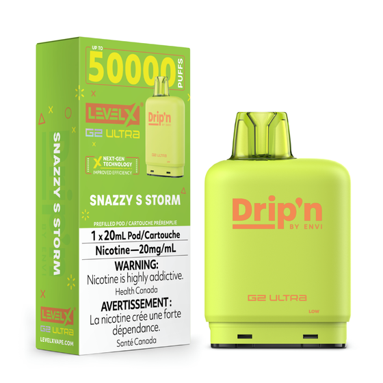 Level X Drip'n G2 Ultra Pod 50K - Snazzy S Storm