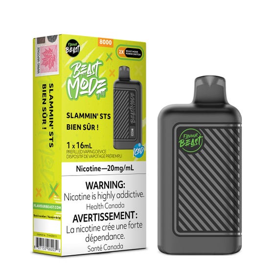 Flavour Beast BEAST MODE 8K Slammin STS - Online Vape Shop Canada - Quebec and BC Shipping Available
