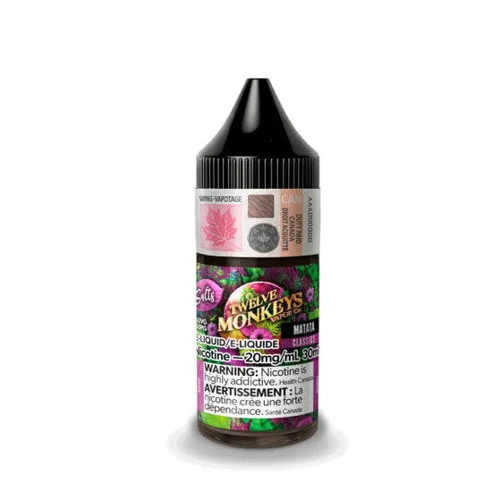 Twelve Monkeys Matata Salt Nic - Online Vape Shop Canada - Quebec and BC Shipping Available