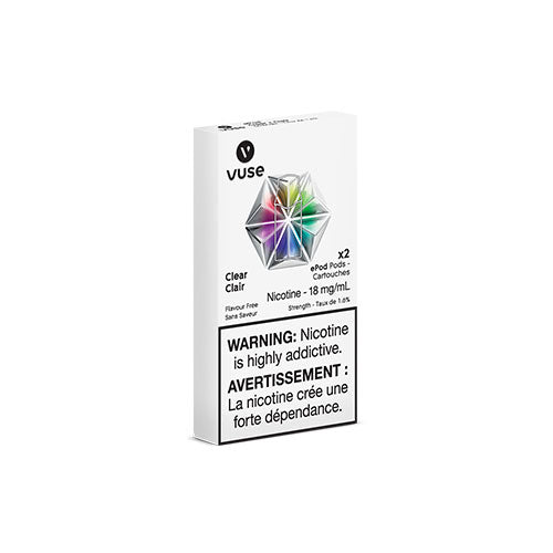 Vuse Pods Clear - Online Vape Shop Canada - Quebec and BC Shipping Available