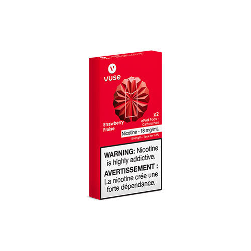 Vuse Pods Strawberry - Online Vape Shop Canada - Quebec and BC Shipping Available