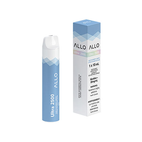 ALLO 2500 Blue Raspberry Lemon Disposable Vape - Online Vape Shop Canada - Quebec and BC Shipping Available