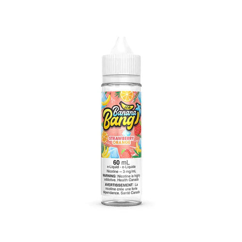 Banana Bang Ice Strawberry Orange - Online Vape Shop Canada - Quebec and BC Shipping Available