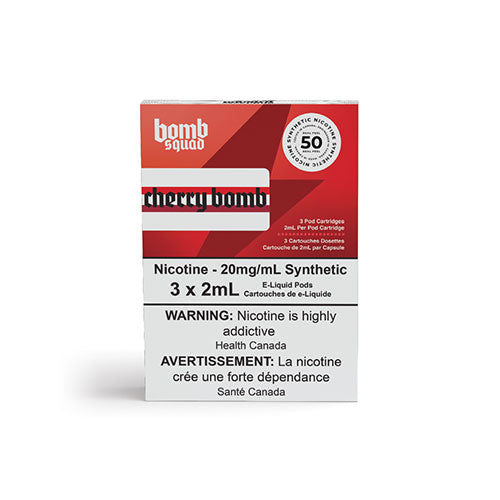 Boosted Cherry Bomb Stlth Compatible Pods - Online Vape Shop Canada - Quebec and BC Shipping Available