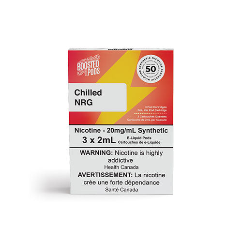 Boosted Chilled NRG Stlth Compatible Pods - Online Vape Shop Canada - Quebec and BC Shipping Available