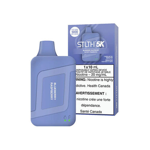 STLTH 5K Blueberry Raspberry Disposable Vape 20mg - Online Vape Shop Canada - Quebec and BC Shipping Available