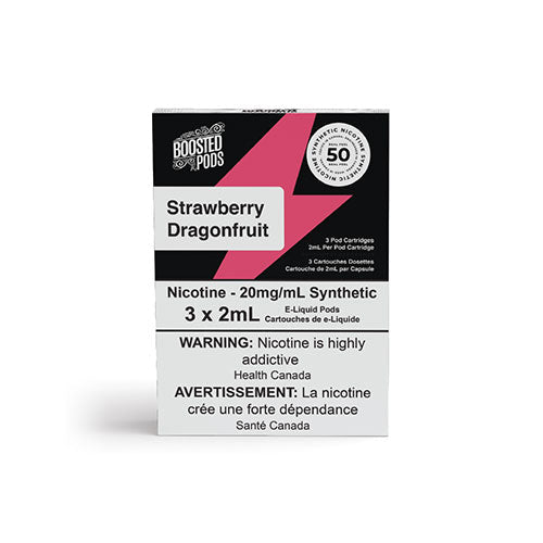 Boosted Strawberry Dragonfruit Stlth Compatible Pods - Online Vape Shop Canada - Quebec and BC Shipping Available