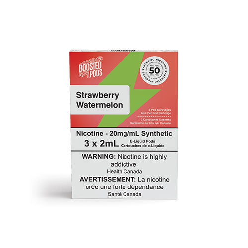 Boosted Strawberry Watermelon Stlth Compatible Pods - Online Vape Shop Canada - Quebec and BC Shipping Available