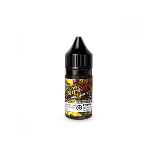 Twelve Monkeys Jungle Secrets Salt Nic - Online Vape Shop Canada - Quebec and BC Shipping Available
