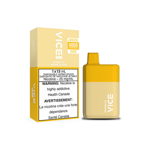 Vice Box Banana Ice - Online Vape Shop Canada - Quebec and BC Shipping Available