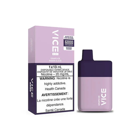 Vice Box Grape Ice - Online Vape Shop Canada - Quebec and BC Shipping Available