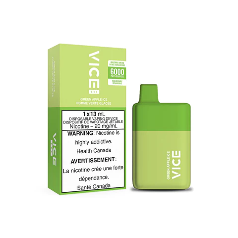 Vice Box Green Apple Ice - Online Vape Shop Canada - Quebec and BC Shipping Available