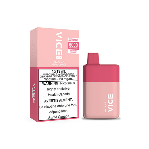 Vice Box Peach Ice - Online Vape Shop Canada - Quebec and BC Shipping Available