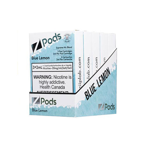 Z Pods Supreme Nic Blue Lemon - Online Vape Shop Canada - Quebec and BC Shipping Available