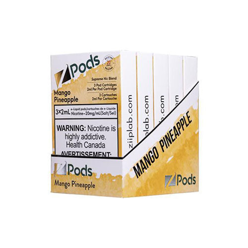 Z Pods Supreme Nic Mango Pineapple - Online Vape Shop Canada - Quebec and BC Shipping Available