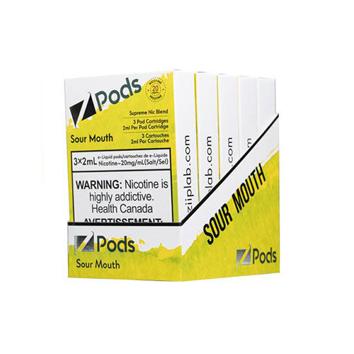 Z Pods Supreme Nic Sour Mouth - Online Vape Shop Canada - Quebec and BC Shipping Available