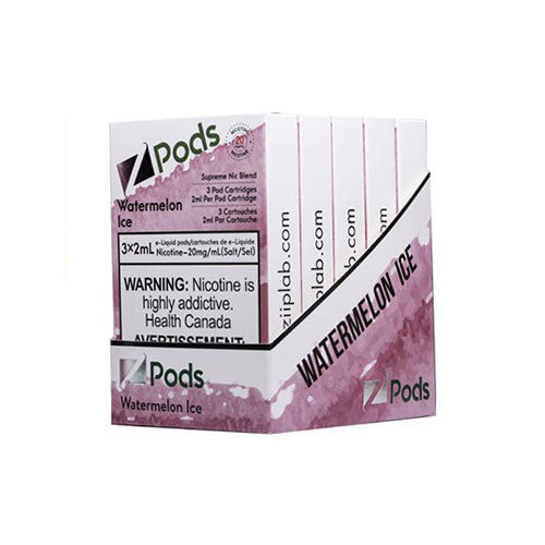Z Pods Supreme Nic Watermelon Ice - Online Vape Shop Canada - Quebec and BC Shipping Available