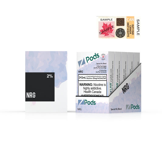 Z Pods NRG (Wings) Stlth Compatible Pods - Online Vape Shop Canada - Quebec and BC Shipping Available