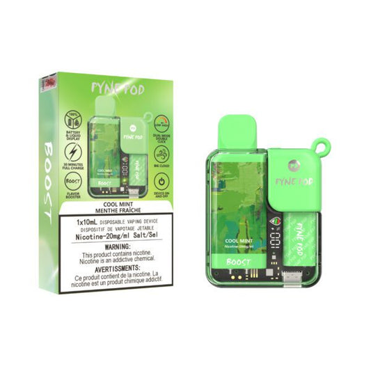 PYNEPOD Boost 7500 Cool Mint - Online Vape Shop Canada - Quebec and BC Shipping Available