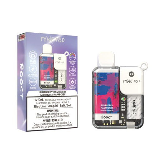 PYNEPOD Boost 7500 Blueberry Raspberry - Online Vape Shop Canada - Quebec and BC Shipping Available