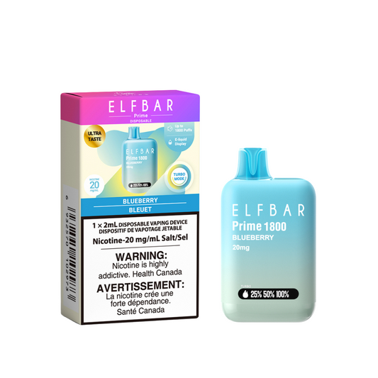 Elf Bar Prime 1800 - Blueberry