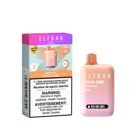 Elf Bar Prime 1800 - Peach Ice