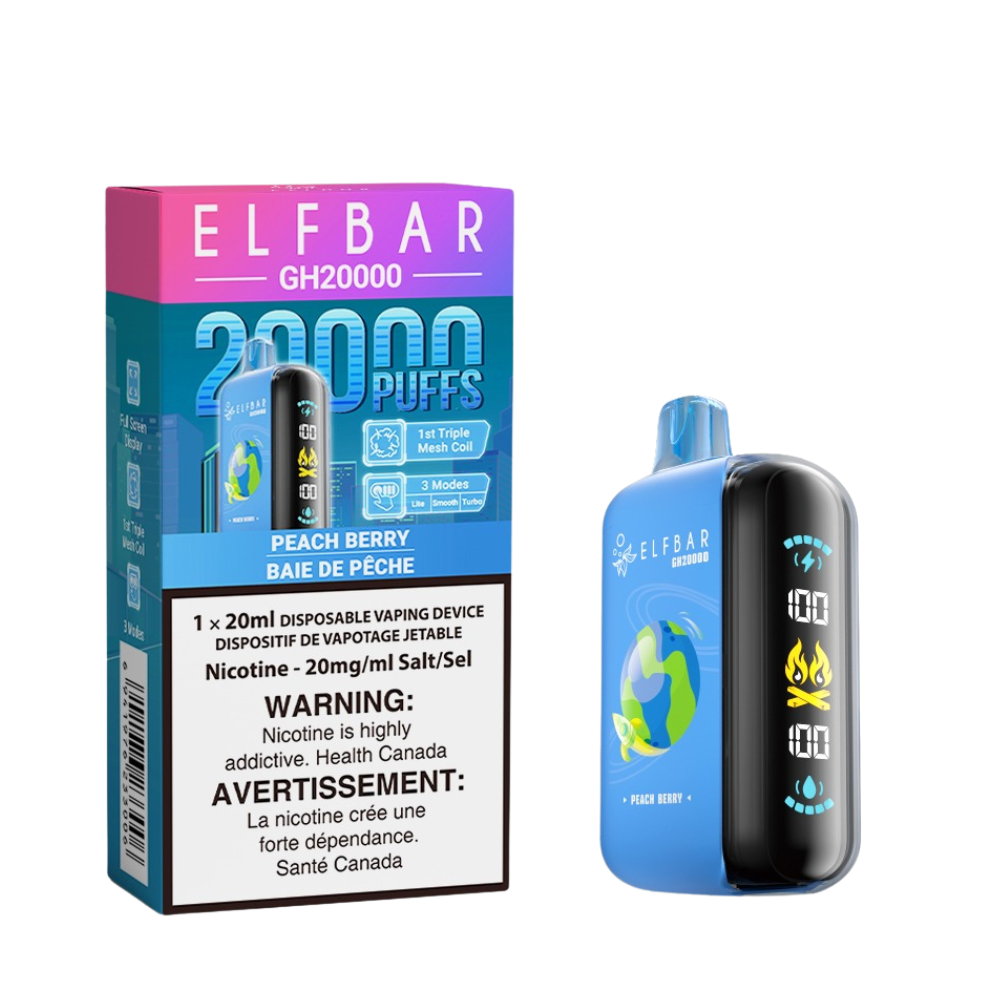 Elf Bar GH20k Disposable Vape - Peach Berry