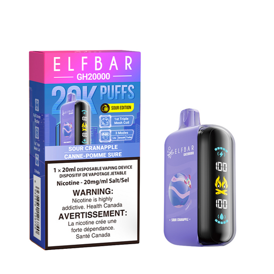 Elf Bar GH20k Disposable Vape - Sour Cranapple