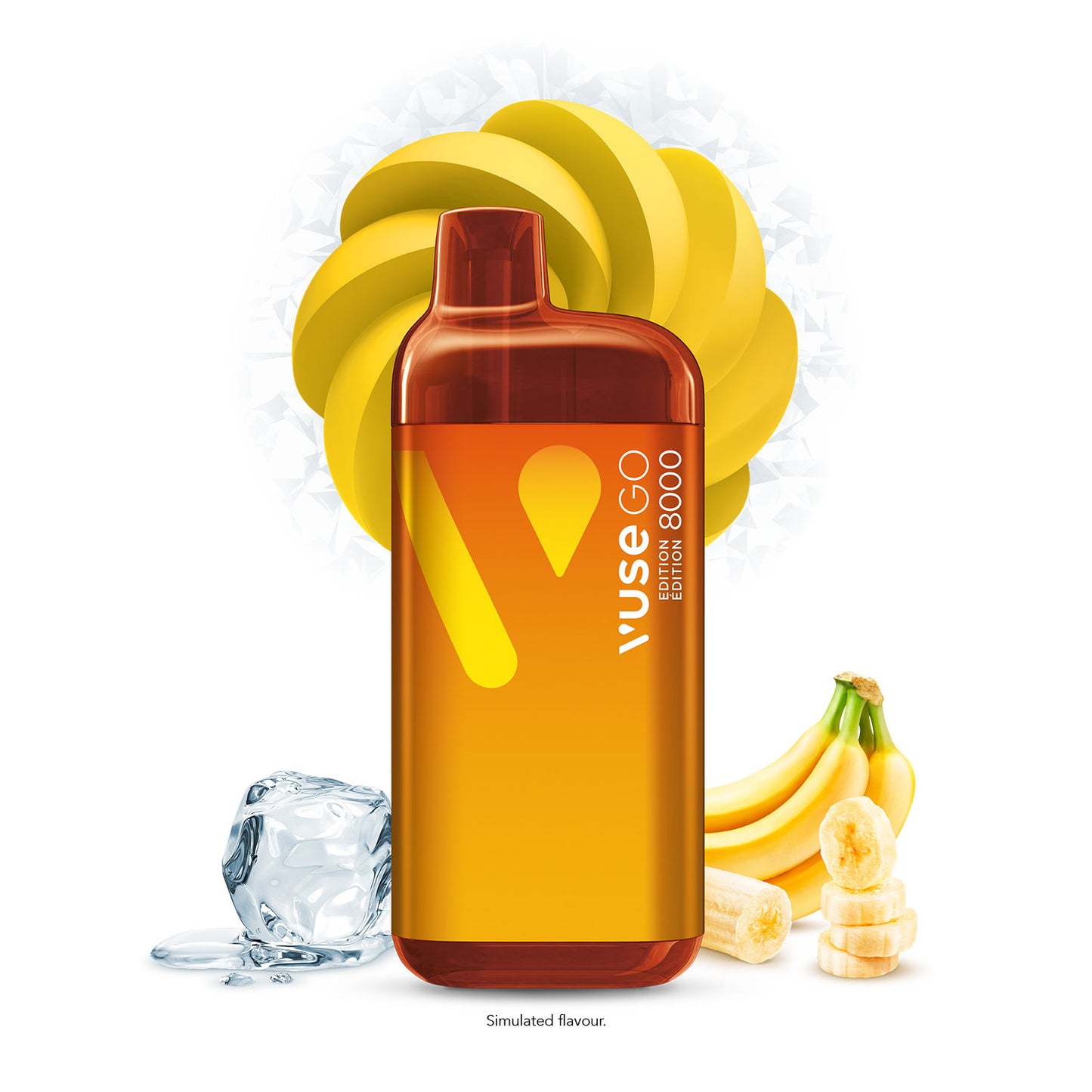 Vuse Go 8000 Banana Ice Disposable Vape