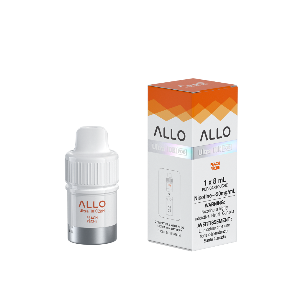 Allo Ultra 10K Hybrid Pods - Peach