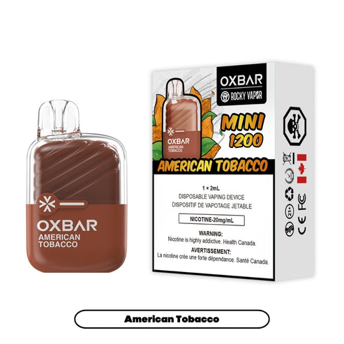 Oxbar Mini 1200 - American Tobacco