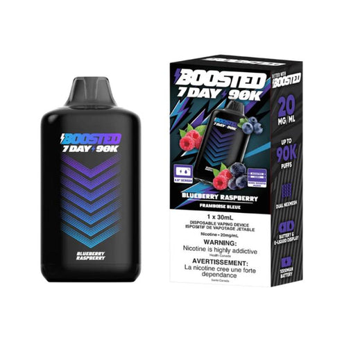 Boosted 7 Day 90K - Blueberry Raspberry