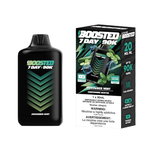 Boosted 7 Day 90K - Cucumber Mint