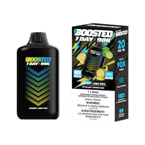 Boosted 7 Day 90K - Lemony Lime Fizz
