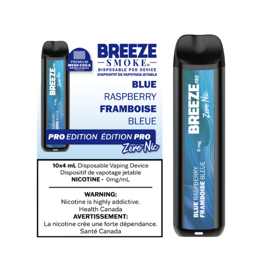 Breeze Pro Zero Nic - Blueberry Mint