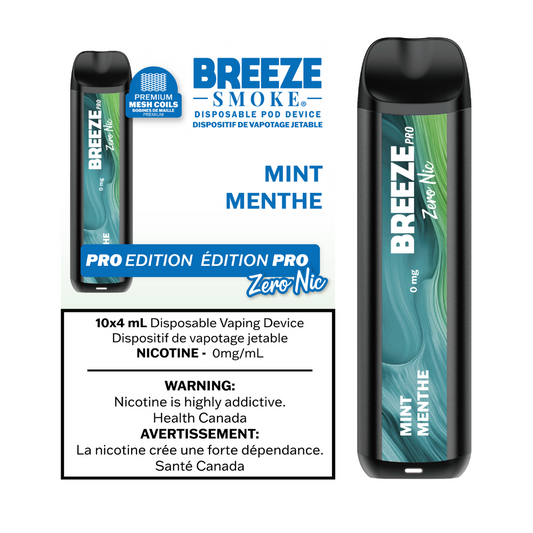 Breeze Pro Zero Nic - Mint