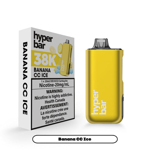 Oxbar Hyperbar BE38000 - Banana CC Ice