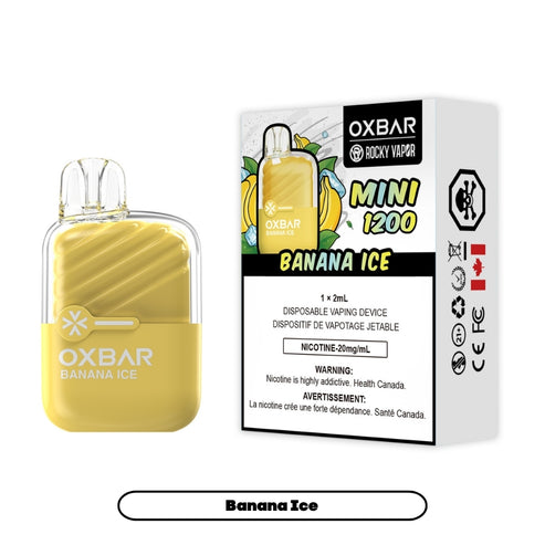 Oxbar Mini 1200 - Banana Ice