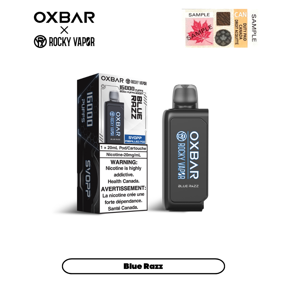 Oxbar Svopp 16K Pods - Blue Razz